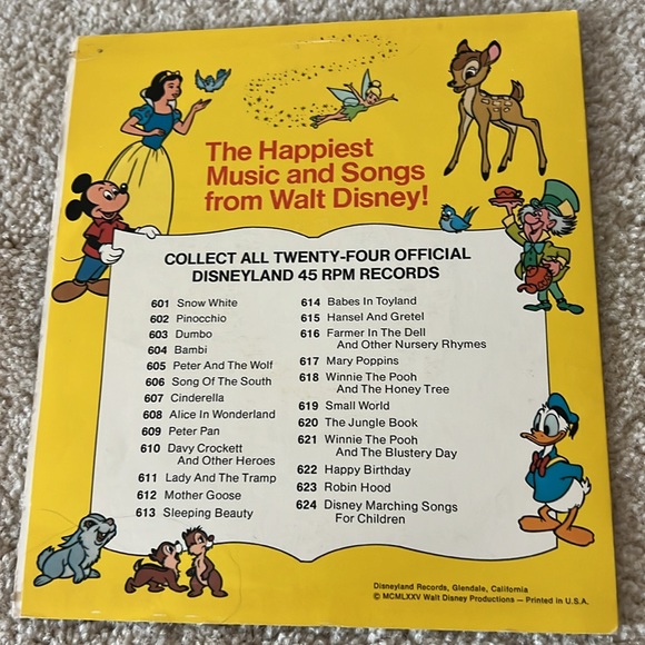 Walt Disney: The Jungle Boom, Peter and the Wolf, Farmer in the Dell Records - Picture 6 of 10